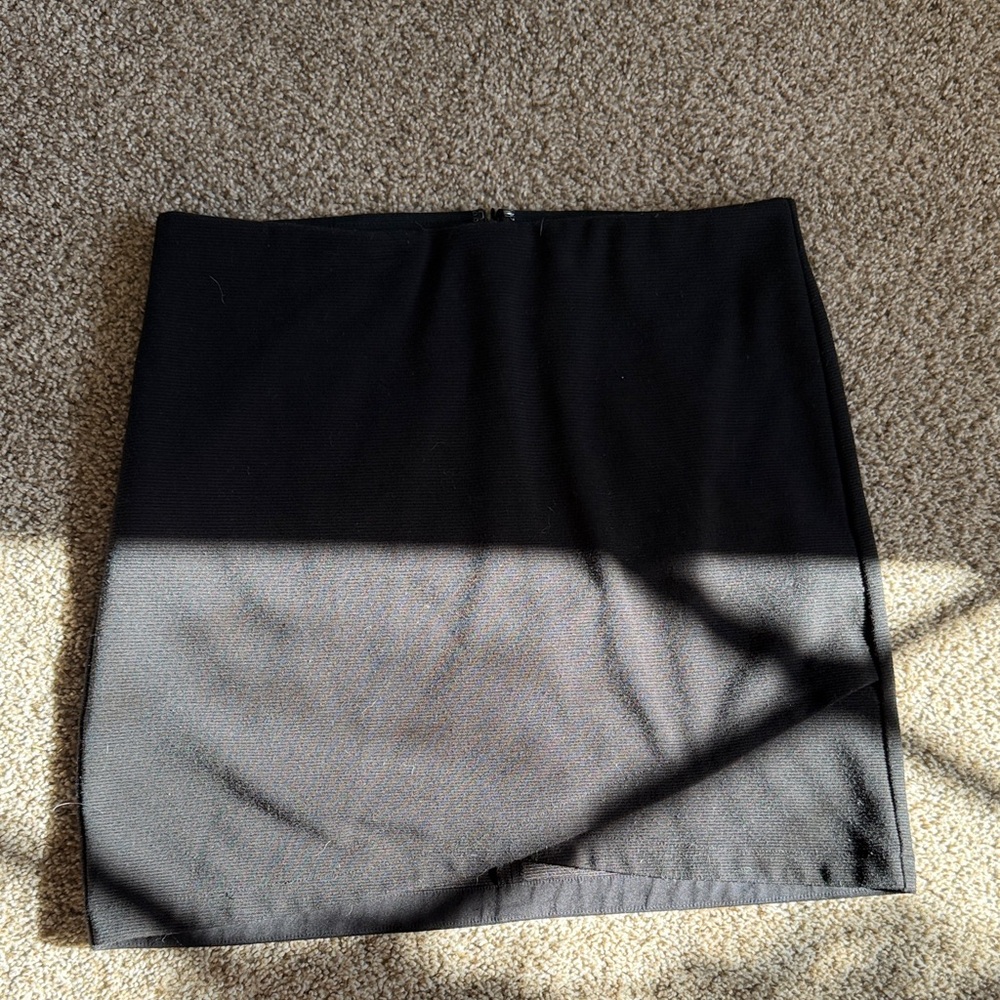 LOFT Black Mini Skirt
